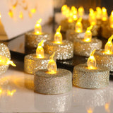 Romantic Proposal Birthday Surprise Tea Wax Christmas Decoration LED Electronic Candle