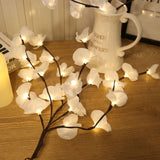 LED Simulation Phalaenopsis Tree Branch Light Home Interior Scenery Christmas Festival Decorative Light Branch Light String