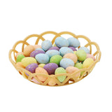 Easter Eggs Ornament Mini Foam Egg with Basket for Crafts and Spring Easter Party Decorations In Australia - Darrahopens