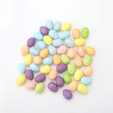 Easter Eggs Ornament Mini Foam Egg with Basket for Crafts and Spring Easter Party Decorations