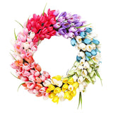 Wreath Simulation Flower Garland Garden Home Decoration In Australia - Darrahopens