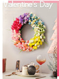 Wreath Simulation Flower Garland Garden Home Decoration