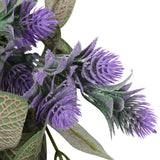 Lavender Wreath Artificial Lavender Floral Wreath for Wedding Party Wall Window Backdrop Home Decor