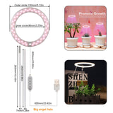 LED Plant Growing Lamp Full Spectrum Indoor Sunlight Plants Growth Lamp for Indoor Plant Veg Flower