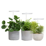 LED Plant Grow Light 5 Dimmable Modes 3 Head Timing USB Plant Lamp for Potted Plants Greenhouse Vegetables