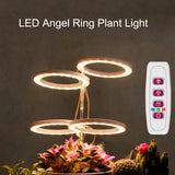 LED Plant Grow Light 5 Dimmable Modes 3 Head Timing USB Plant Lamp for Potted Plants Greenhouse Vegetables