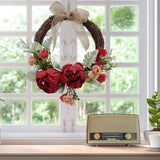 Simulation Peony Garland Outdoor Decoration Garland Wedding Home Door Decoration