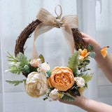 Simulation Peony Garland Outdoor Decoration Garland Wedding Home Door Decoration In Australia - Darrahopens