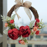 Simulation Peony Garland Outdoor Decoration Garland Wedding Home Door Decoration In Australia - Darrahopens