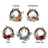 Simulation Peony Garland Outdoor Decoration Garland Wedding Home Door Decoration