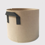 5pcs Planter Bag Breathable Reusable Thickened Plant Grow Pot With Dual Handles for Flowers Vegetables 10 Gallons
