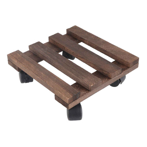 Wheeled Flower Pot Tray Base Roller Universal Wheel Movable Large Carrier Rectangular Thickened Chassis