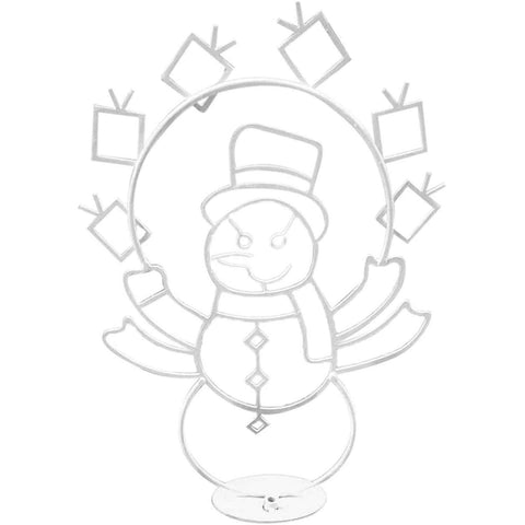 Funny Snowman Light Durable Metal Bright Light Decorative Stylish Snowman Light for Winter Christmas In Australia - Darrahopens