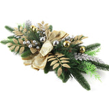 Artificial Christmas Swag Beautiful Exquisite Fade Resistant Christmas Teardrop Swag for Front Door Wall Living Room Kitchen Store Garden In Australia - Darrahopens