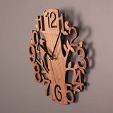 Wooden Wall Clock 8.7in Diameter White Double Layer Ultra Quiet Silent Wall Clock In Australia - Darrahopens