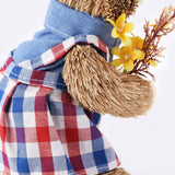 Cattail Eco Friendly Bright Colors Lifelike Durable Easter Bunny Figurine