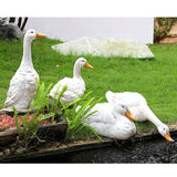 Outdoor Simulation Duck Decoration Garden Pool Water Landscape Decoration Layout Resin Decoration