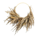 Pampas Grass Wreath Lovely Fluffy Full Wall Wreaths for Living Room Bedroom Study In Australia - Darrahopens