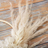 Pampas Grass Wreath Lovely Fluffy Full Wall Wreaths for Living Room Bedroom Study
