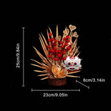 Chinese New Year Tree Ornament Spring Festival Desktop Decorative Ornament Home Decor for Bedroom Living Room In Australia - Darrahopens