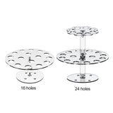 Acrylic Ice Cream Cone Bracket Popcorn Cone Display Rack