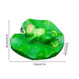 Floating Leaf Decoration Resin Fake Leaves Staue Ornament for Pool Fountain Aquarium Water