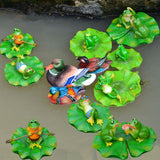 Floating Leaf Decoration Resin Fake Leaves Staue Ornament for Pool Fountain Aquarium Water In Australia - Darrahopens