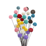 Billy Ball Flowers Dried Flowers Artificial Dried Flowers Home Garden Decoration In Australia - Darrahopens