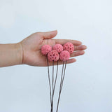 Billy Ball Flowers Dried Flowers Artificial Dried Flowers Home Garden Decoration In Australia - Darrahopens