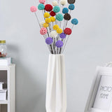 Billy Ball Flowers Dried Flowers Artificial Dried Flowers Home Garden Decoration