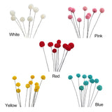 Billy Ball Flowers Dried Flowers Artificial Dried Flowers Home Garden Decoration