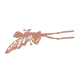 Outdoor Garden Patio Ornaments Flower Fairy Goblin Silhouette Metal Iron Crafts Elf Decoration