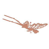 Outdoor Garden Patio Ornaments Flower Fairy Goblin Silhouette Metal Iron Crafts Elf Decoration