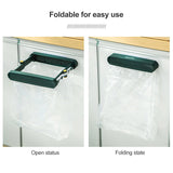 Foldable Plastic Bag Stand for Trash Can Stand Wall Mounted Garbage Bag Stand
