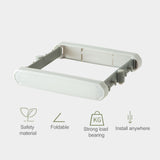 Foldable Plastic Bag Stand for Trash Can Stand Wall Mounted Garbage Bag Stand