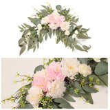 Wedding Welcome Flower Wedding Arch Flower Artificial Bouquet Handmade Fake Flower Decoration