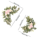 Wedding Welcome Flower Wedding Arch Flower Artificial Bouquet Handmade Fake Flower Decoration