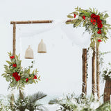 Wedding Welcome Flower Wedding Arch Flower Artificial Bouquet Handmade Fake Flower Decoration