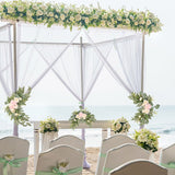 Wedding Welcome Flower Wedding Arch Flower Artificial Bouquet Handmade Fake Flower Decoration
