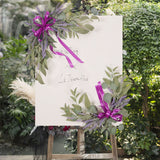 Wedding Welcome Flower Wedding Arch Flower Artificial Bouquet Handmade Fake Flower Decoration