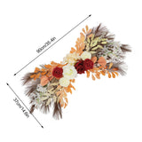 Wedding Decoration Arch Flower Welcome Water Sign Flower Artificial Flowers Swag