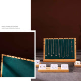 Bamboo Wood Pendant Display Board Jewelry Display Board Necklace Rack Removable Jewelry Display Props In Australia - Darrahopens
