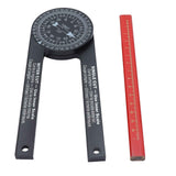 Angle Finder 360 Degrees Easy Measurement Free Rotation Portable Size Accurate Miter Saw Protractor for Woodworking In Australia - Darrahopens
