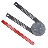 Angle Finder 360 Degrees Easy Measurement Free Rotation Portable Size Accurate Miter Saw Protractor for Woodworking In Australia - Darrahopens