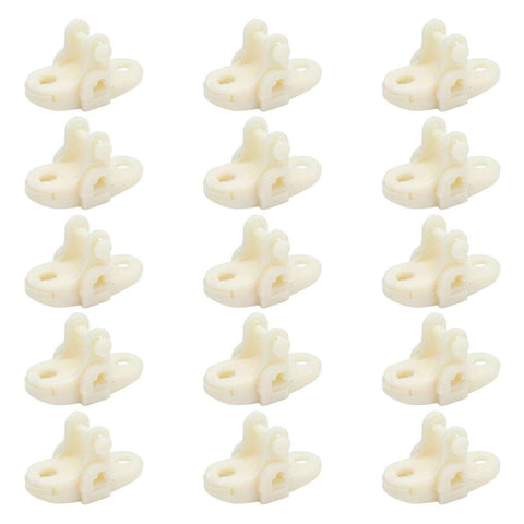 15pcs Greenhouses Pulley Plastic White Durable Ventilator Pulley Wheel for Agriculture Livestock Farms Greenhouses In Australia - Darrahopens