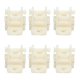 15pcs Greenhouses Pulley Plastic White Durable Ventilator Pulley Wheel for Agriculture Livestock Farms Greenhouses In Australia - Darrahopens