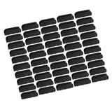 50PCS 10cm Greenhouse Film Clamp Heat Resistant Tube Clip Gardening Frame Pipe Clip for GardenBlack