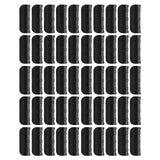 50PCS 10cm Greenhouse Film Clamp Heat Resistant Tube Clip Gardening Frame Pipe Clip for GardenBlack