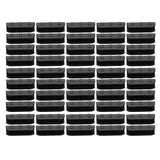50PCS 10cm Greenhouse Film Clamp Heat Resistant Tube Clip Gardening Frame Pipe Clip for GardenBlack