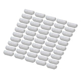 50PCS 10cm Greenhouse Film Clamp Heat Resistant Tube Clip Gardening Frame Pipe Clip for GardenWhite In Australia - Darrahopens